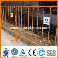 Crowd Control Barrier For Removable Pool Safety Fence